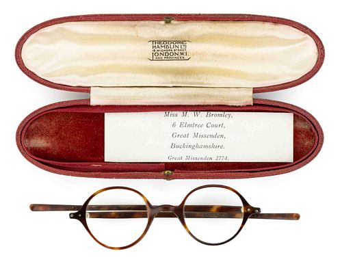 THEODORE HAMBLIN FAUX TORTOISE SHELL SPECTACLES