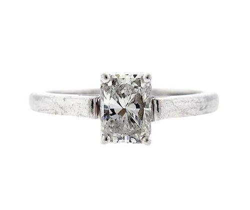 Tiffany &amp; Co Platinum GIA 1.03ct E VS1 Engagement Ring
