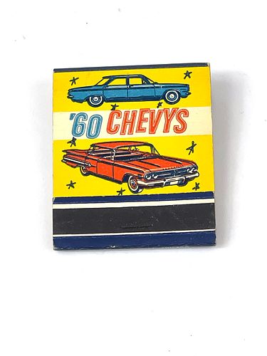 1960 Chevrolet Imperial Motors Sales Co. Full Matchcover Manchester Ohio