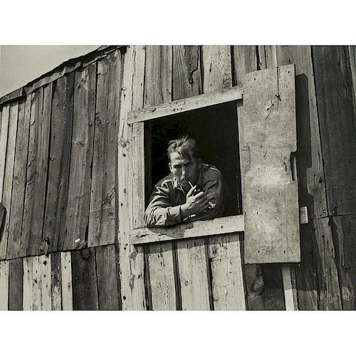 Marion Post Wolcott Photograph "Coal Miner with Pipe"