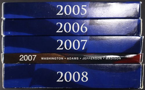 2005-2008 US PROOF SETS