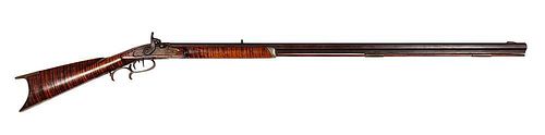 .36 Caliber Percussion Half Stock Long Rifle