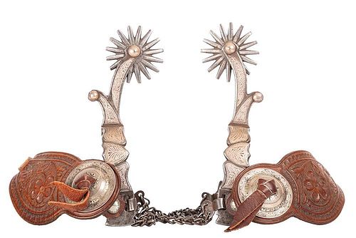 Morales Silver Mounted Spurs