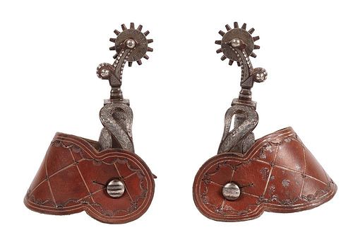 Silver Mounted Spurs