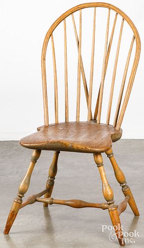 Braceback Windsor side chair, ca. 1790