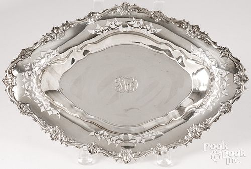 Reed & Barton sterling silver oval bowl