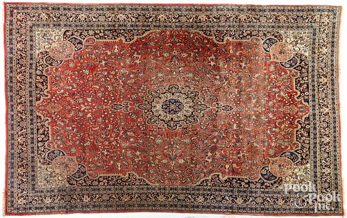 Semi Antique Persian carpet, 15' x 9'9".