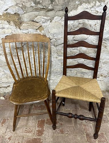 Ladderback and Windsor Chairs