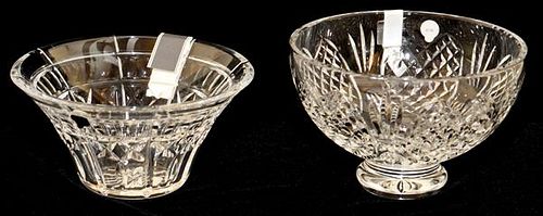 WATERFORD CRYSTAL BOWLS TWO