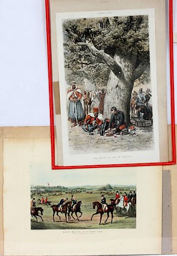 AFTER H. ALKEN AND E. DETAILLE PRINTS