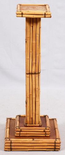BAMBOO PEDESTAL/PLANT STAND