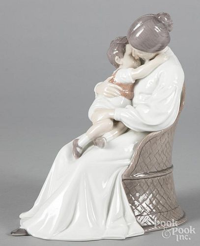 Bing and Grondahl porcelain figure of mother and child, 11 1/2'' h.