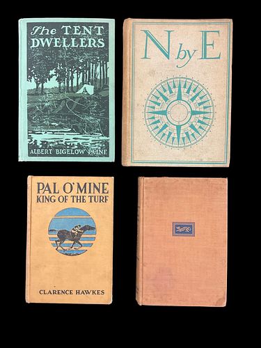 Group of 4 Pal O' Mine King of The Turf 1927, My Talks With Dean Spanley 1936, The Tent Dwellers 1908, N by E 1930
