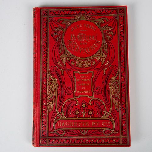 Jules Verne, Le Chateau des Carpathes, Hachette & Cie, Red