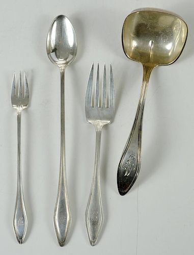 Towle Mary Chilton Sterling Flatware, 11 Pieces