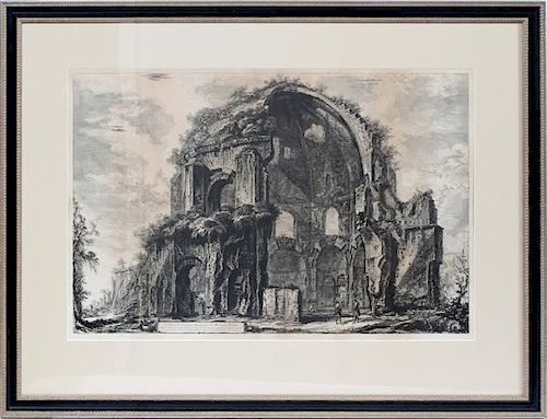 AFTER PIRANESI POSTHUMOUS ETCHING