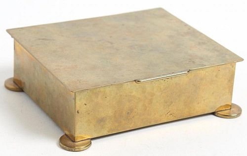 Austrian Handarbeit Brass Box
