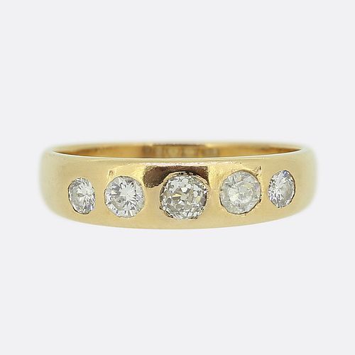 Vintage Five-Stone Diamond Ring