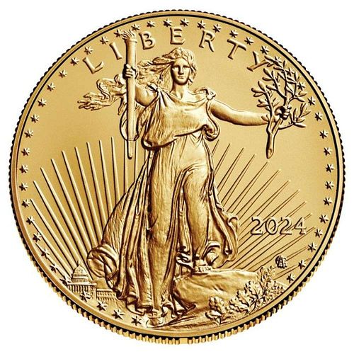 (10) 2024 American $50 Gold Eagle 1 ozt