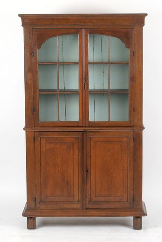 George III Oak Cupboard, 18th Century