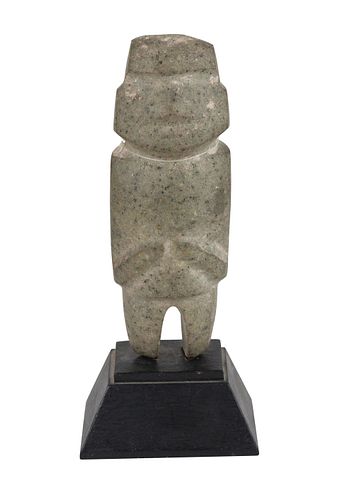 Mezcala Standing Stone Male Figure