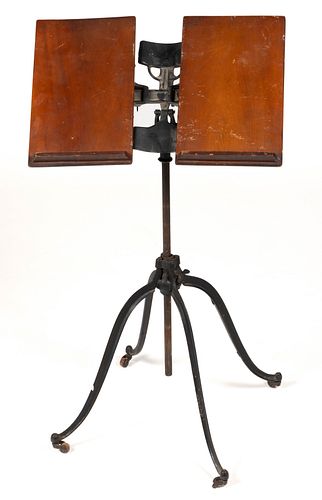 CAST-IRON MUSIC STAND / LECTERN