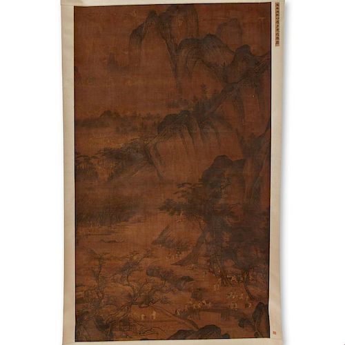 Manner of Mou Yi, scroll painting