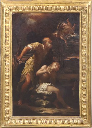  The Sacrifice of Isaac, Oil on Canvas