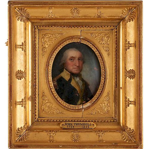After John Trumbull, cabinet portrait