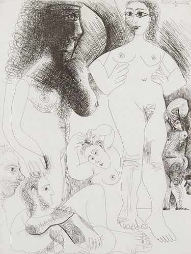 Picasso "Odalisques" Etching 347 Series