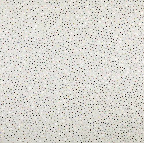 Large Peter Young "White Painting #10" 1967