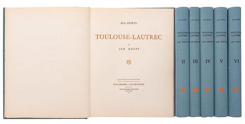 Dortu, M. G. Toulouse-Lautrec et Son Oeuvre. New York: Collectors Editions, 1971. fo., 181; 315; 318 - 535; 302; 304 - 622;...