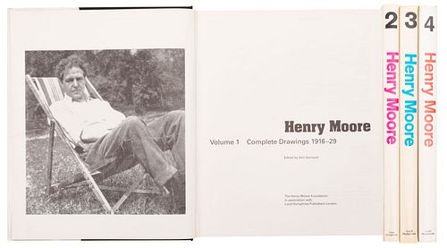 Henry Moore Complete Drawings / Complete Sculpture. Great Britain:  Lund Humphries - Henry Moore Foundation, 1986, 1991, 1996....