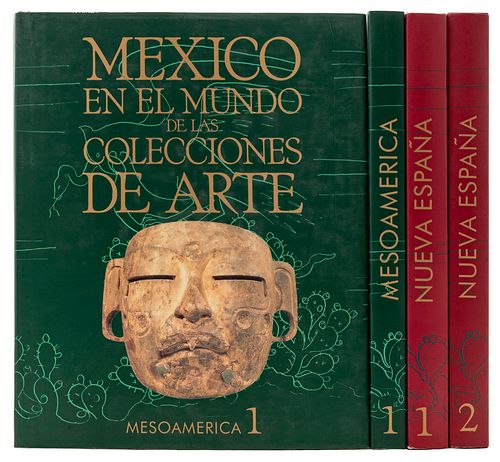 México en el Mundo de las Colecciones de Arte. Mesoamérica, Nueva España. México: SRE - UNAM - CNCA, 1994. 4o. marquilla. Ed...