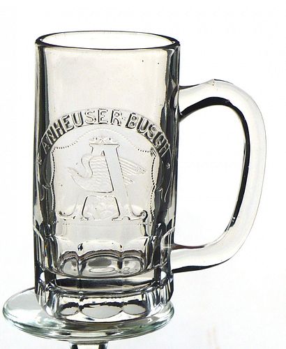 1893 Anheuser-Busch 11 x 14¼ inch rectangular Mug St. Louis Missouri