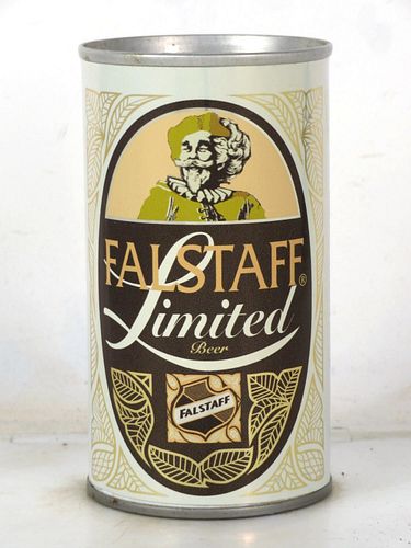 1975 Falstaff Limited Beer (test) 12oz Tab Top Can T230-40v2 Cranston Rhode Island
