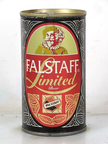 1975 Falstaff Limited Beer (test) 12oz Tab Top Can T230-40v3 Cranston Rhode Island
