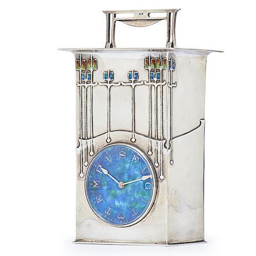 ARCHIBALD KNOX Rare Cymric "The Magnus" clock