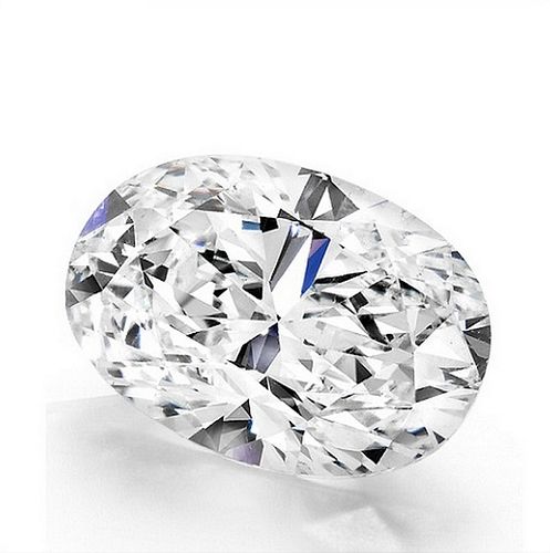 3.13 ct, G/VVS2, Oval cut GIA Graded Lab Grown Diamond