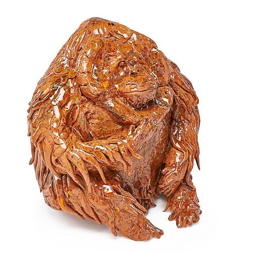 DAVID GILHOOLY Untitled sculpture (Orangutan)