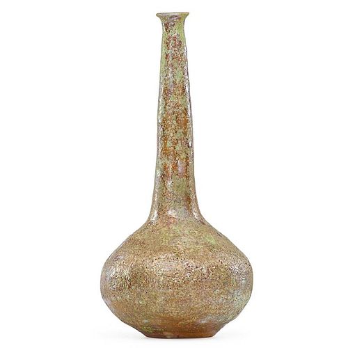 BEATRICE WOOD Iridescent bulbous vase