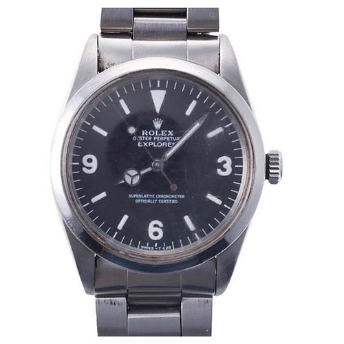 Rolex Explorer 1960s Stainless Steel Watch 1016