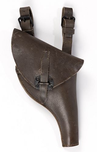 ITALIAN ARMY BODEO M1889 REVOLVER LEATHER HOLSTER