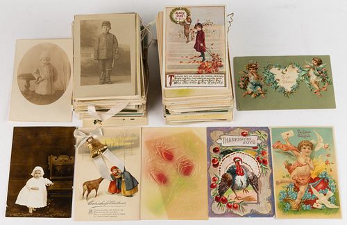 ANTIQUE / VINTAGE VARIOUS SUBJECTS POST CARDS, UNCOUNTED LOT