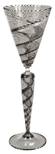 Lino Tagliapietra Glass Goblet