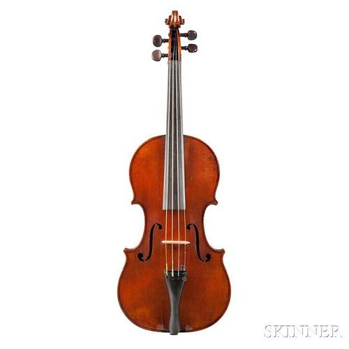 English Violin, W.E. Hill & Sons, London, 1935, labeled Made in the Workshops of/William E. Hill & Sons/London 1935., length 