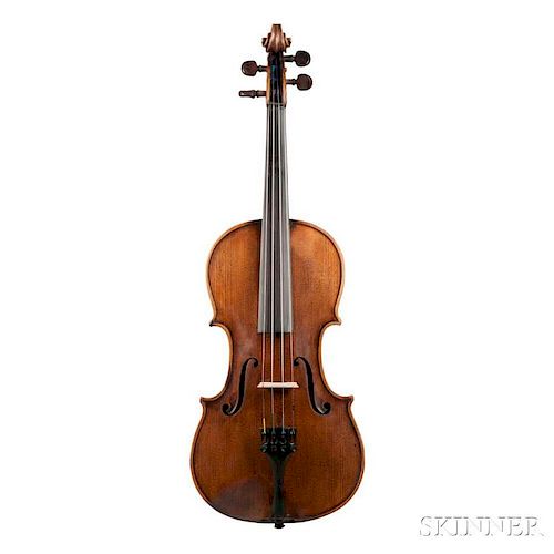 Czech Violin, Juzek Workshop, labeled Joseph Guarnerius fecit/Cremonae anno 1763, length of back 358 mm.
