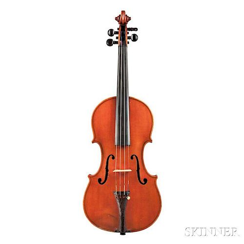 American Violin, August Gemünder, New York, 1885, bearing the maker's label, inscribed internally Made by/August Gemunder/Ne