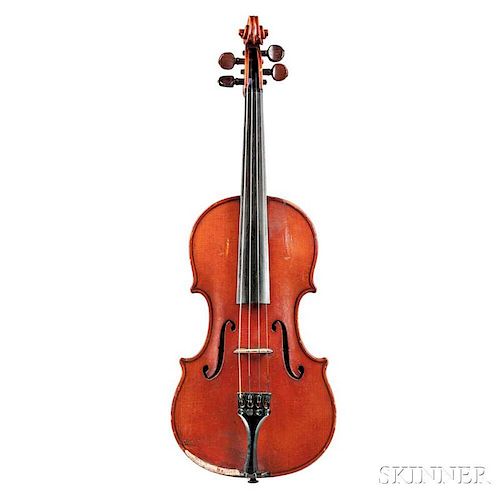 Violin, for the Workshop of Jacopo Luzzati, c. 1915, labeled D. Giacobvs. LVZZATI/Ponte lagoscuro. Anno 1915, branded interna