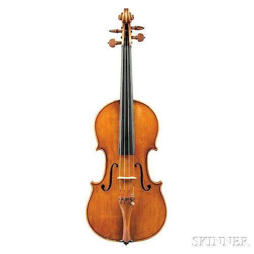 Italian Violin, Gio Batta Morassi, Cremona, 1972, labeled SCVOLA CREMONESE/Gio. Batta Morassi/Utinensis fecit/Cremonae Anno 1
